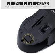 Q2 T-Wolf 2.4G Wireless Kablosuz Mouse Siyah