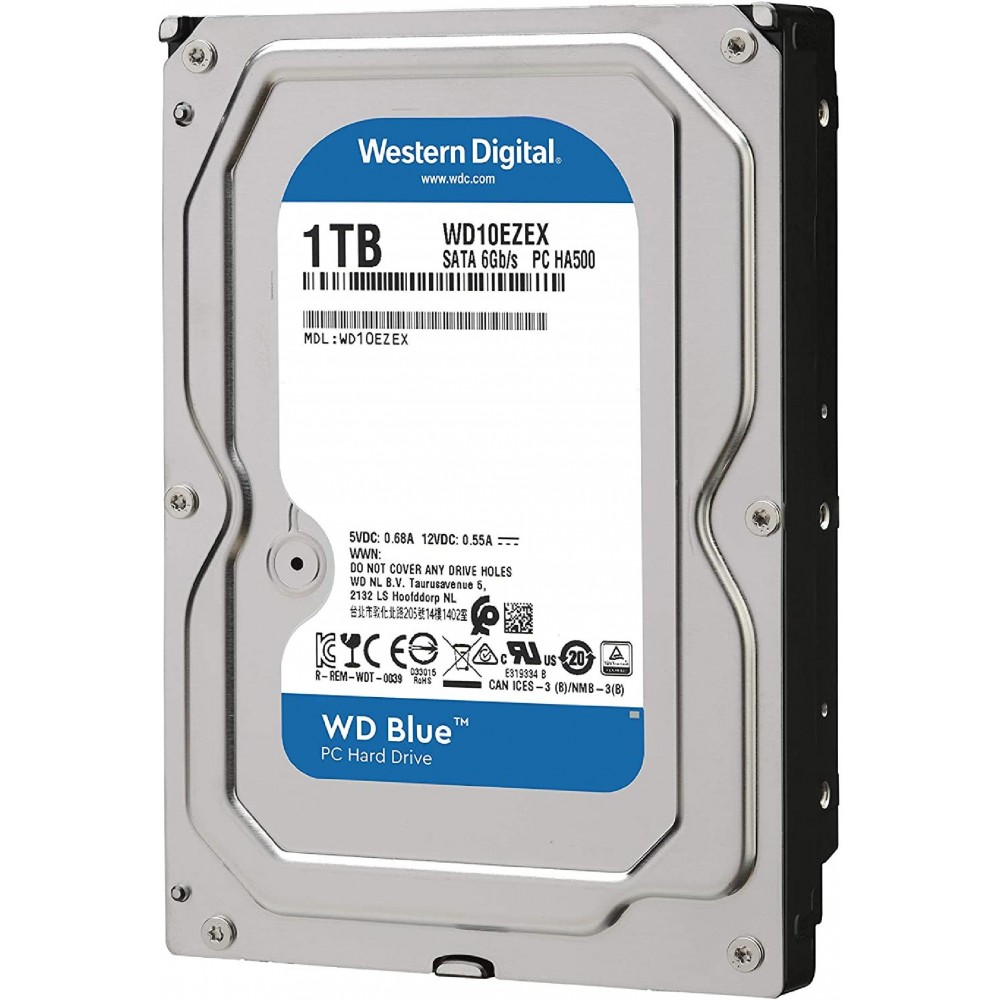 Wd Blue 1Tb 7200Rpm Sata 3.0 64Mb 3,5 İnç Sabit Disk Hdd