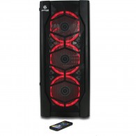 Performax Inferno Tempered Cam Rgb 650W 80+Bronze Midi Tower Bilgisayar Kasası Siyah