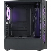 Performax Inferno Tempered Cam Rgb 650W 80+Bronze Midi Tower Bilgisayar Kasası Siyah