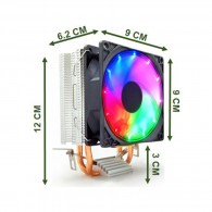 Snowman M200 Cpu Rgb Fan Tower Kule Tipi İşlemci Fanı Intel & Amd