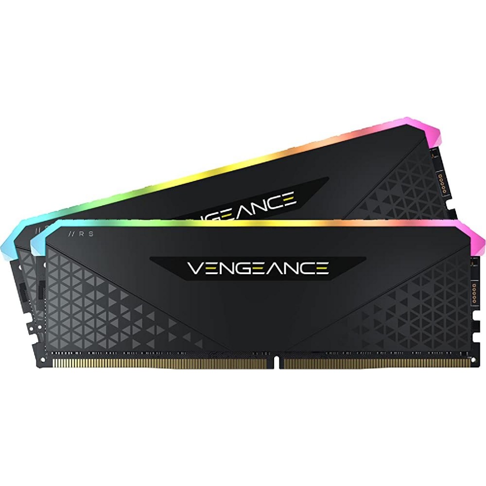 Corsair Vengeance Rgb Rs Cmg16gx4m2e3200c16 16 Gb (2X8) Ddr4 3200 Mhz Cl16 Ram