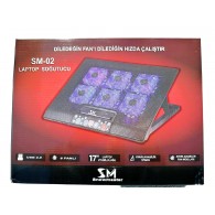 Snow Master Sm-02 Notebook Laptop Soğutucu Ayarlanabilir Standlı Ve Fan Hız Ayarlı