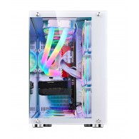 Wjcoolman Robın2 Uzaktan Kumandalı Rgb 7 Fanlı Gaming Akvaryum Beyaz Kasa