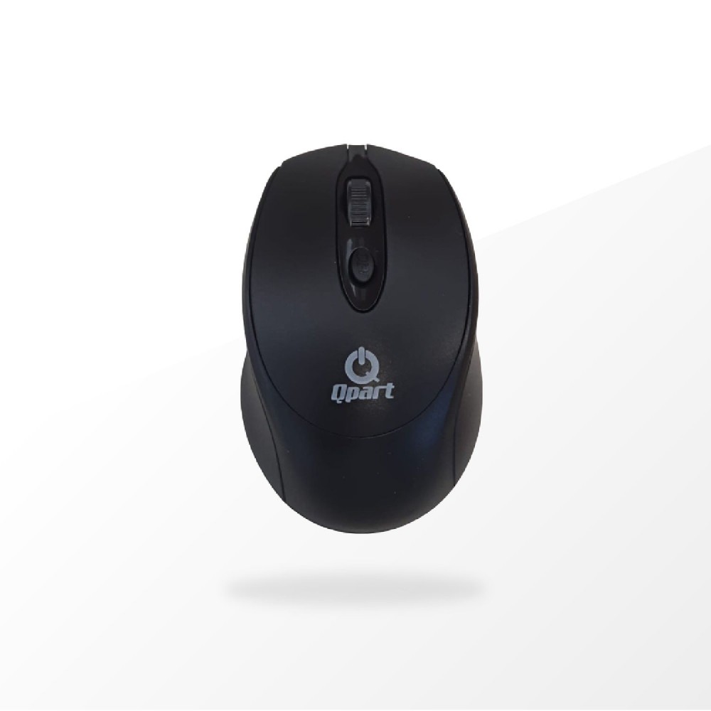 Qpart Qm-03B Wireless Ayarlanabilir Dpi Kablosuz Siyah Mouse