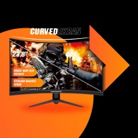 Game Master 23.8" 75Hz Curved Gaming Rgb Monitör Gm-Rgbcv23875