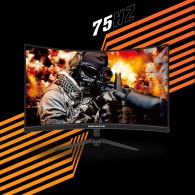 Game Master 23.8" 75Hz Curved Gaming Rgb Monitör Gm-Rgbcv23875