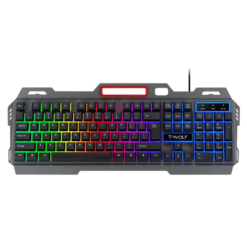 T-Wolf T16 Gaming Rgb Oyuncu Klavye