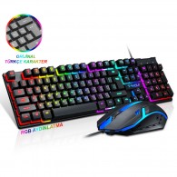 T-Wolf Tf200 Gaming Rgb Oyuncu Klavye Mouse Set