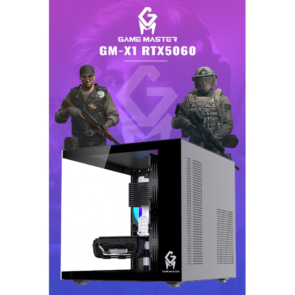 Gaming Master Game Master GM-X1 RTX5060 R5 5600 CPU 16GB DDR4 RAM 1TB M.2 SSD RTX5060 ...