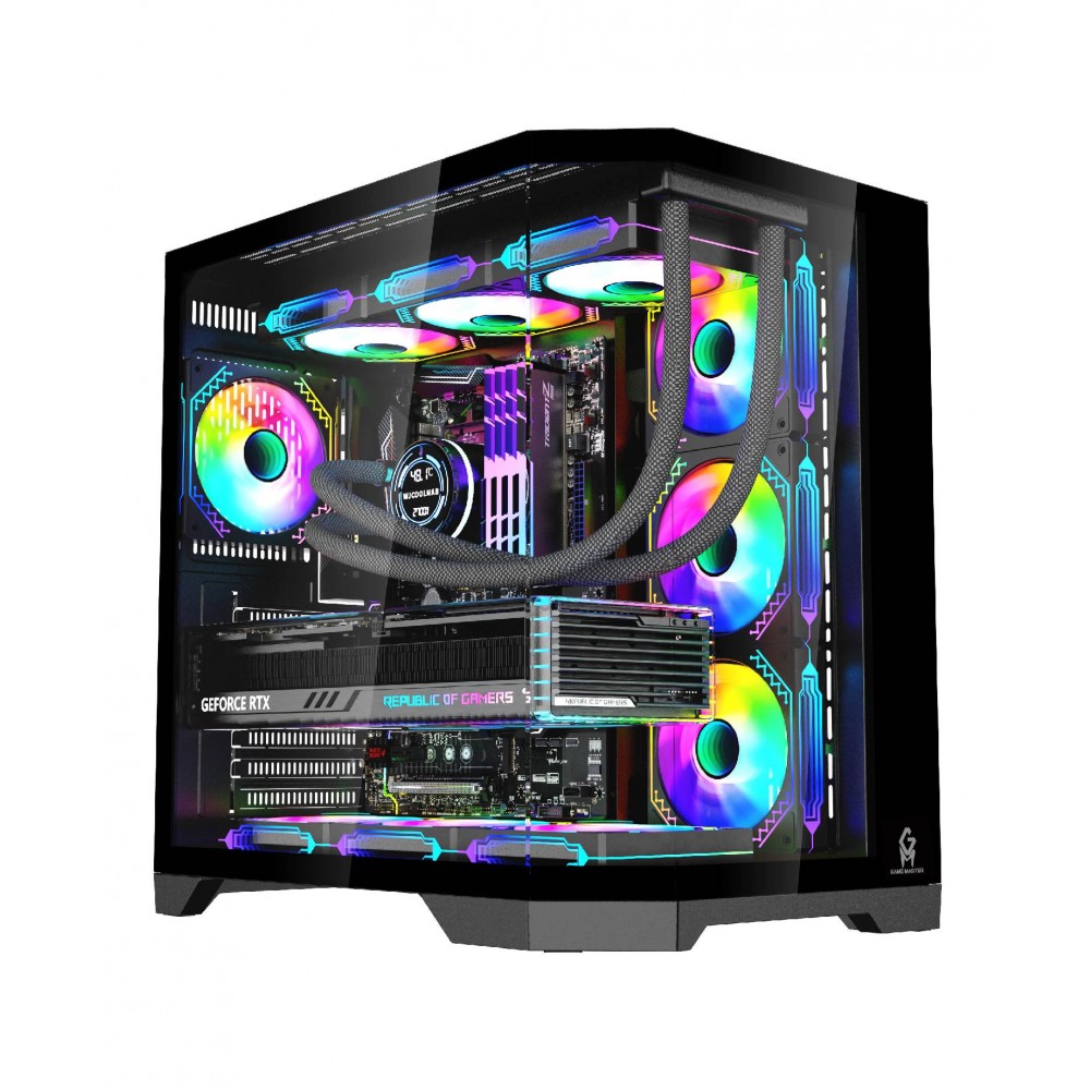 Game Master F-7 EDGE ARGB 7x Fan ATX Akvaryum Gaming Kasa