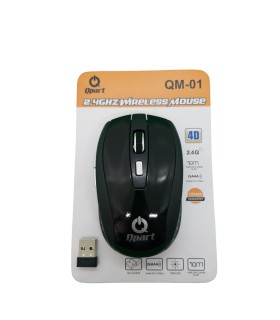 Qpart Qm-01S Wireless Siyah Kablosuz Mouse