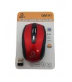 Qpart Qm-01K Wireless Kırmızı Kablosuz Mouse
